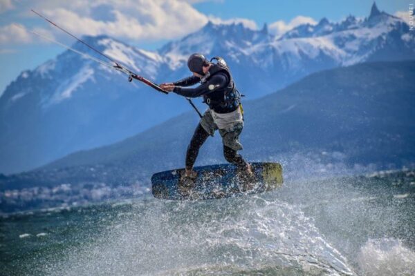 Kitesurf, Lago Nahuel Huapi